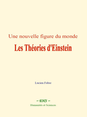 cover image of Une nouvelle figure du monde